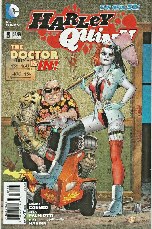 Harley Quinn the doctor is in comic book