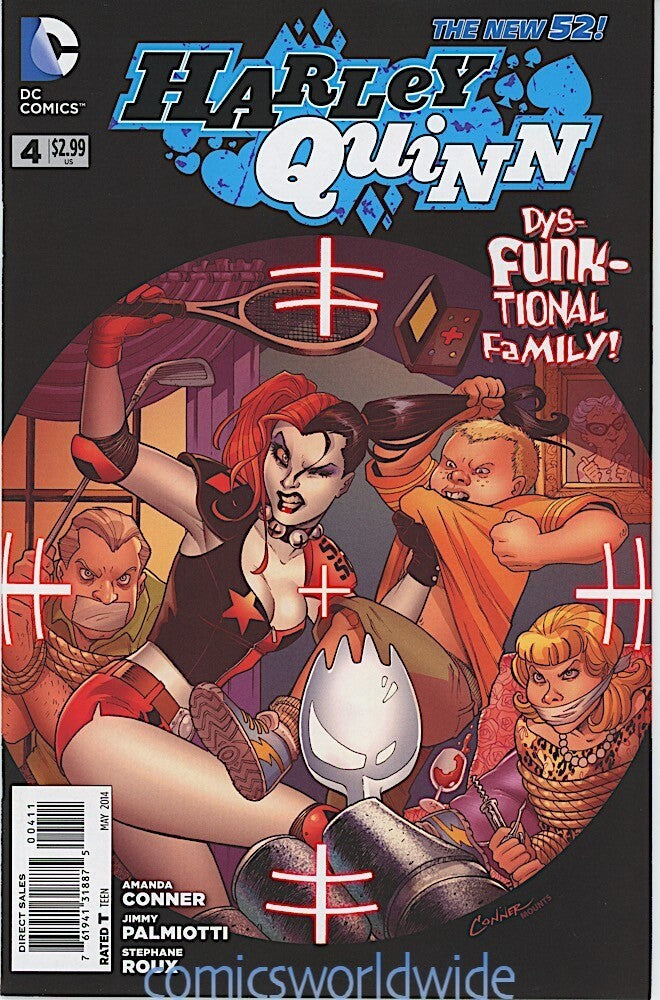 Harley Quinn #4 (2014) NM, DysFunktional Family