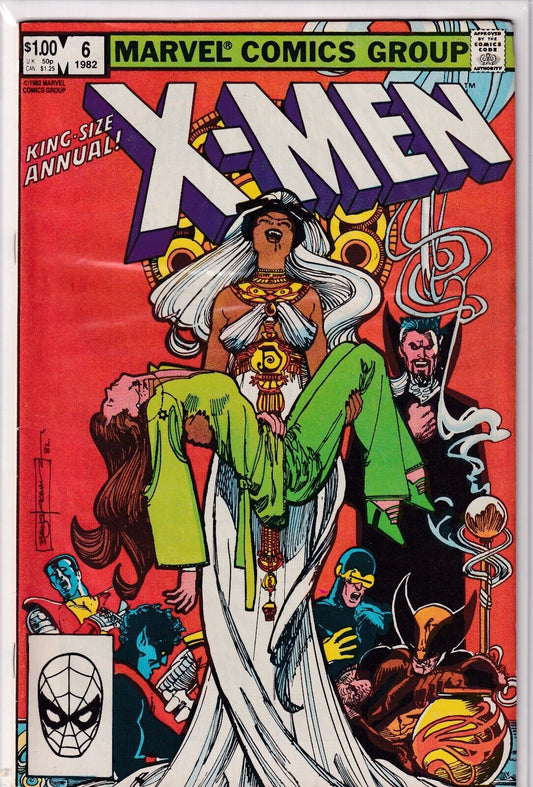 The Uncanny X-men Annual #6 (1982) King Size annual VF/NM Marvel Comics